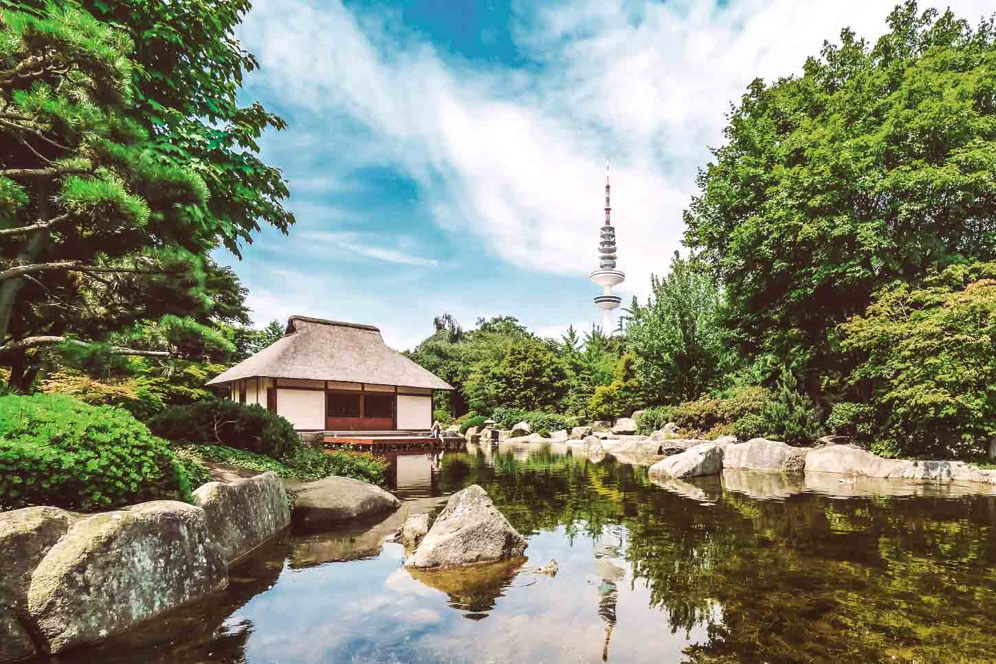 In Planten un Blomen Hamburg gibt es viel zu sehen.
