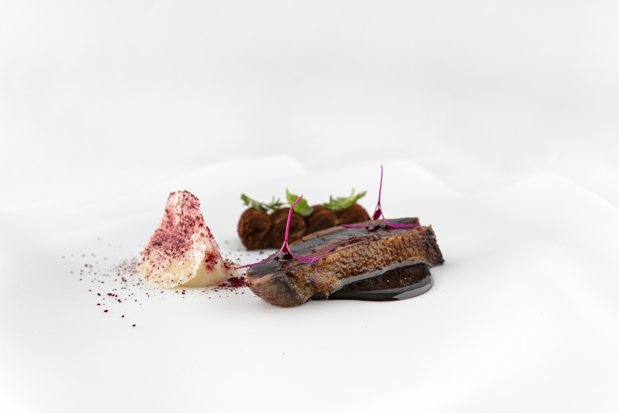 Squab with liver