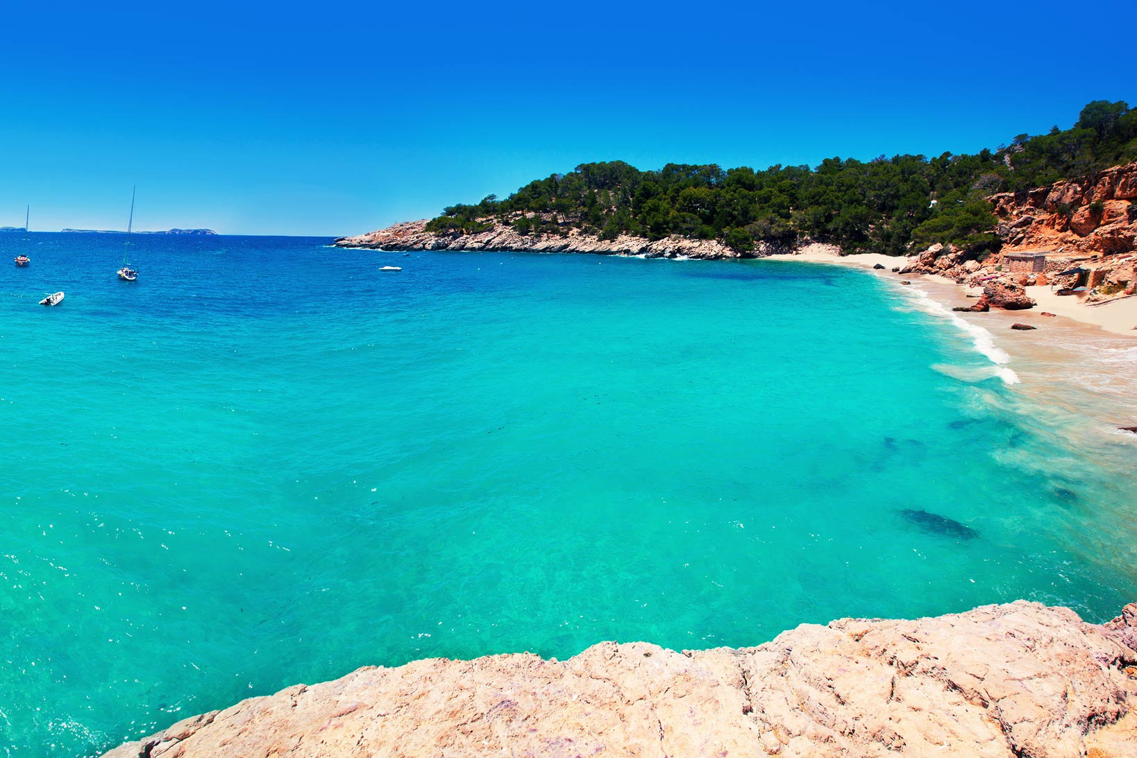 Cala Saladeta en Ibiza
