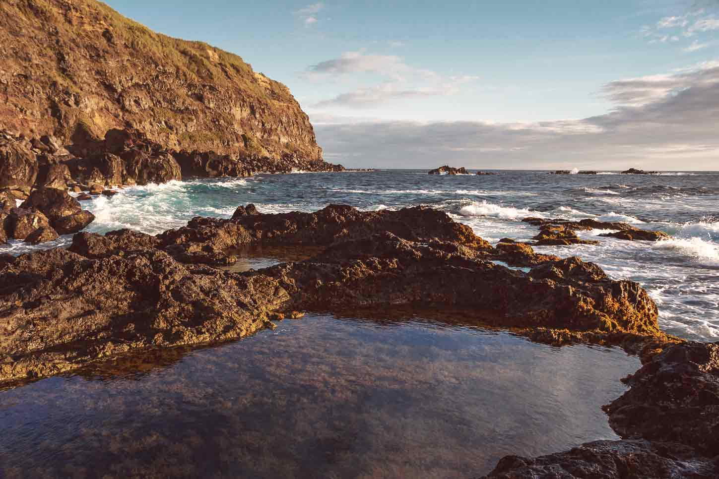 piscinas naturales Azores