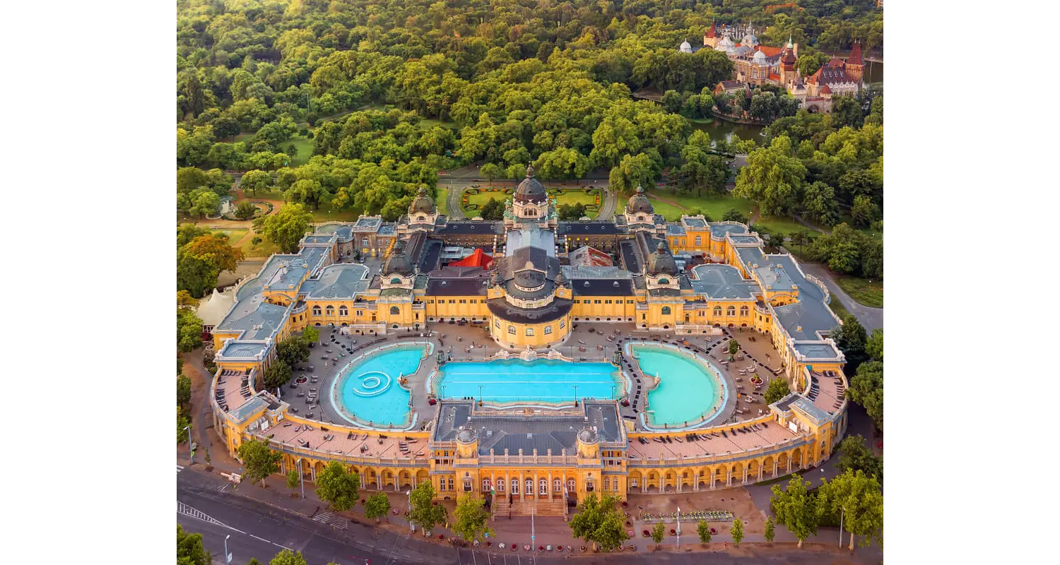 puente en budapest balneario
