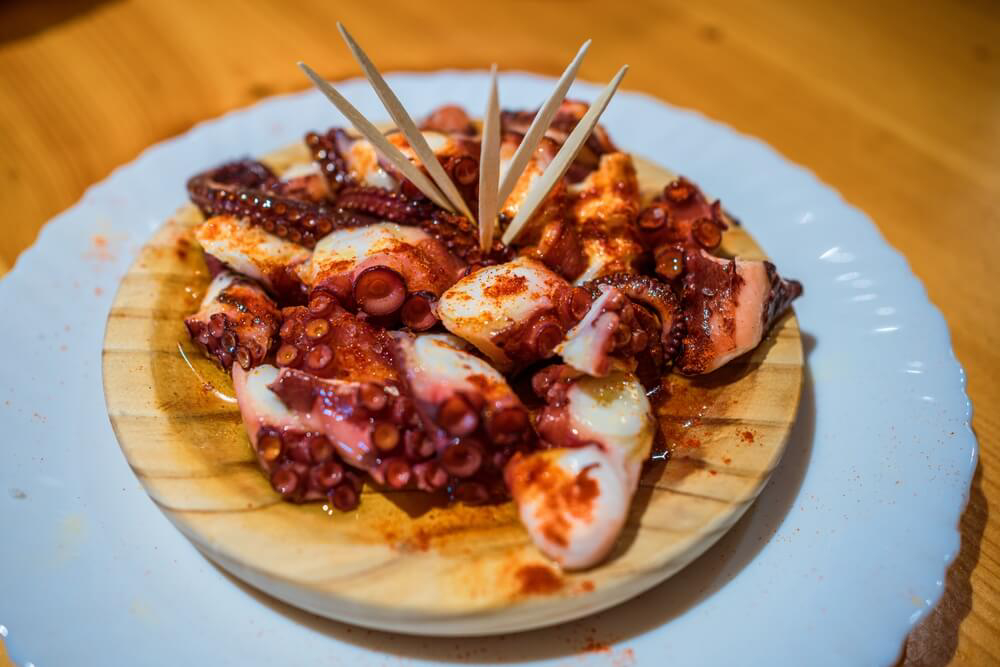 pulpo a la gallega 