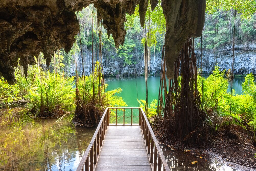 Enjoy this unique Punta Cana activity: go swimming in a freshwater cenote or lagoon. 