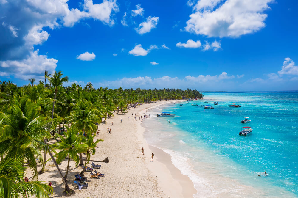 Saona island beach