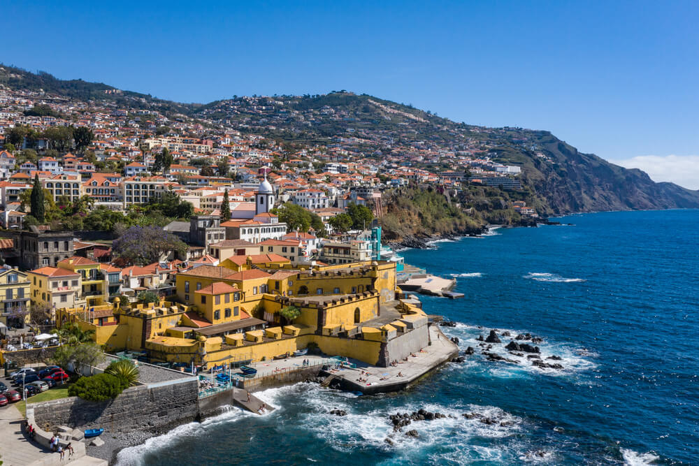 Effects of tourism: A bird’s eye view of the Funchal coastline