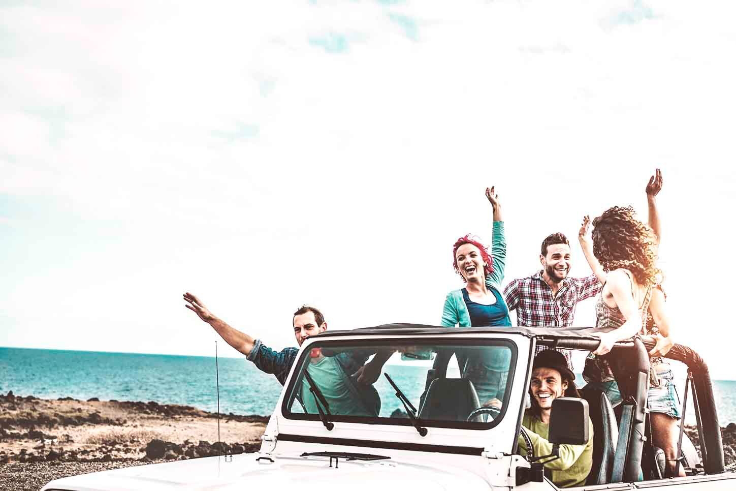 Zusammen Urlaub machen: die beste Art, eine Freundschaft zu vertiefen.