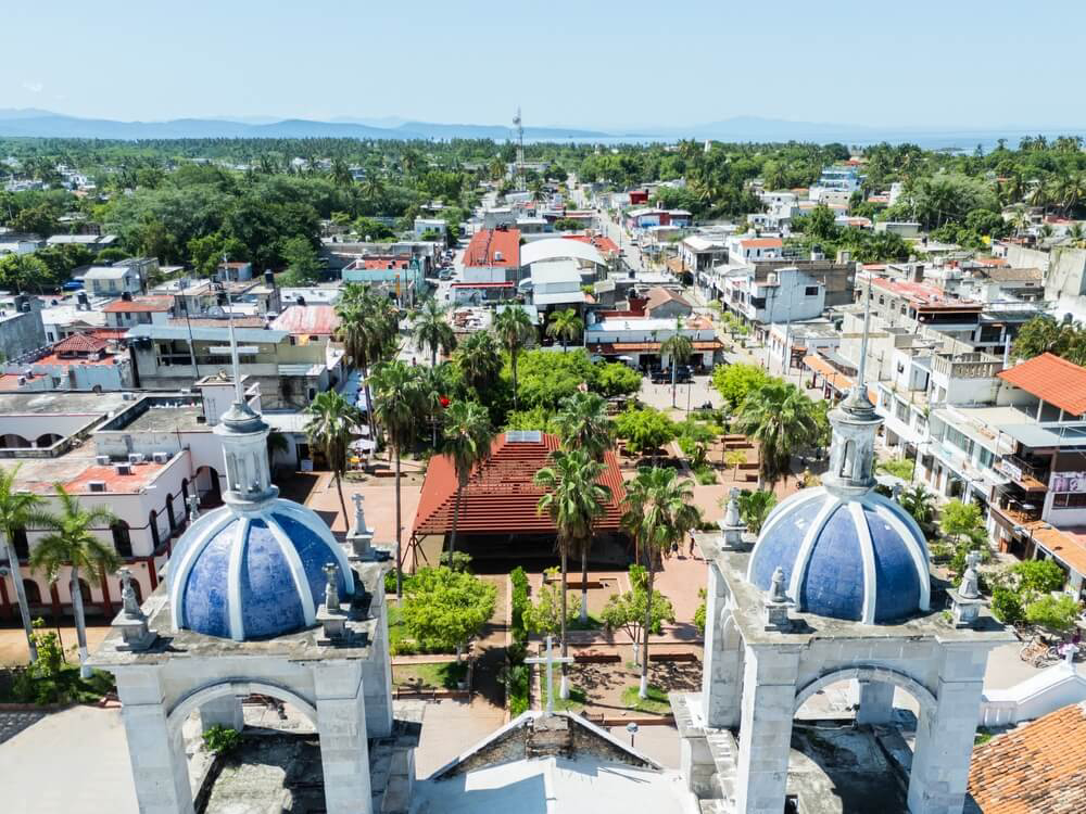 Der kleine Ort San Blas an der mexikanischen Pazifikküste.