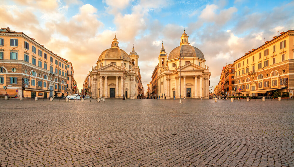 Der Piazza del Popolo: letzter Halt der Route durch Rom in 3 Tagen.
