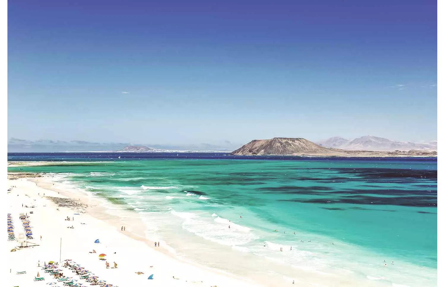 Hop on a boat and head across to the Isla de Lobos on a day trip