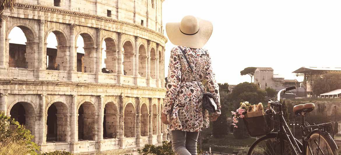 Partez en week-end à Rome pour découvrir les plus beaux sites de Rome en vélo