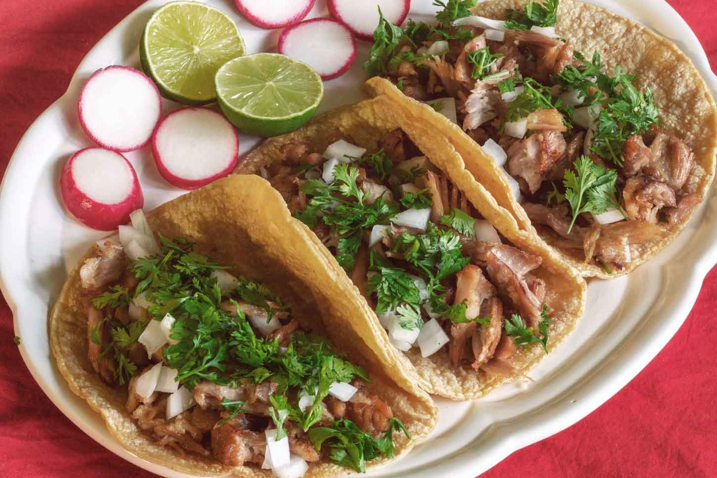 rutas gastronomicas de tacos mexicano