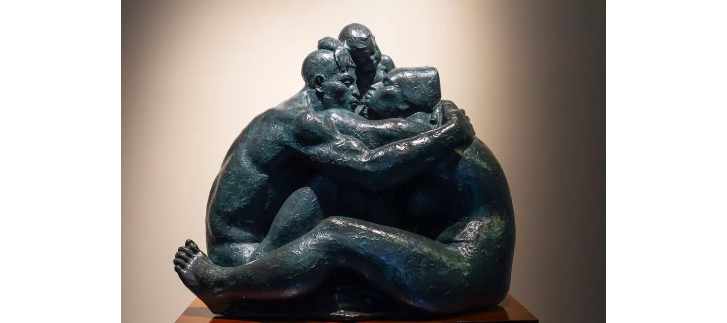 Skulptur im Jade-Museum von Costa Rica.