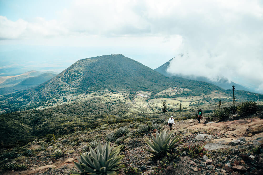 El Salvador Sehenswürdigkeiten: Vulkan Ilametepec (Vulkan Santa Ana).