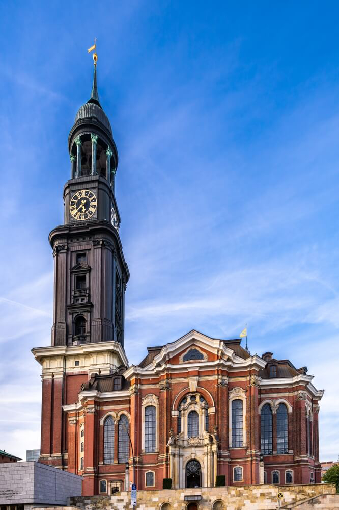 Hauptkirche St Michaelis in Hamburg.