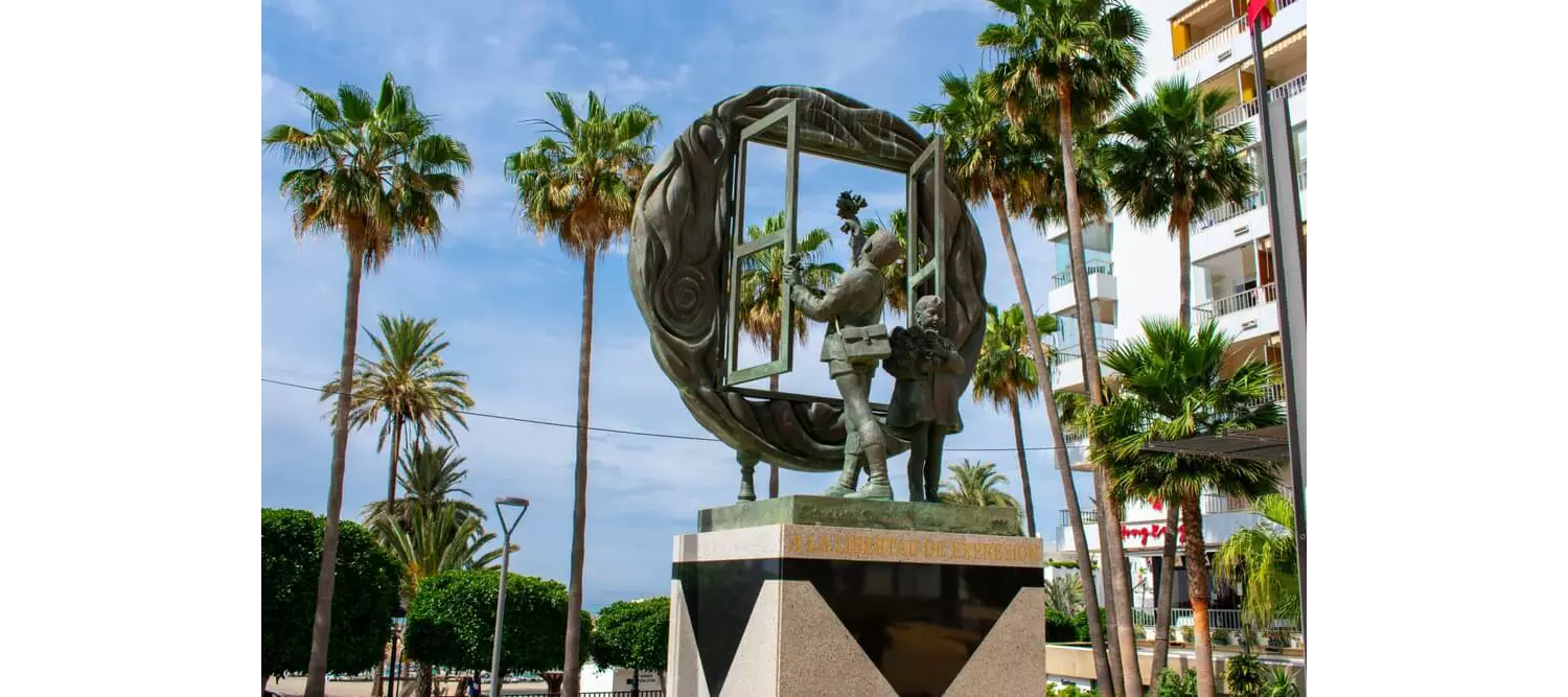 Sehenswürdigkeiten in Marbella: Avenida del Mar.