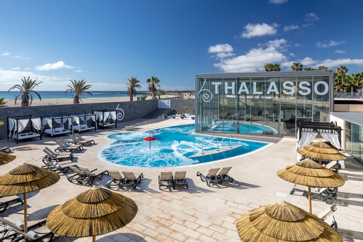 Sporthotels Spanien: Thalasso-Therapiezentrum im Barceló Fuerteventura Mar.