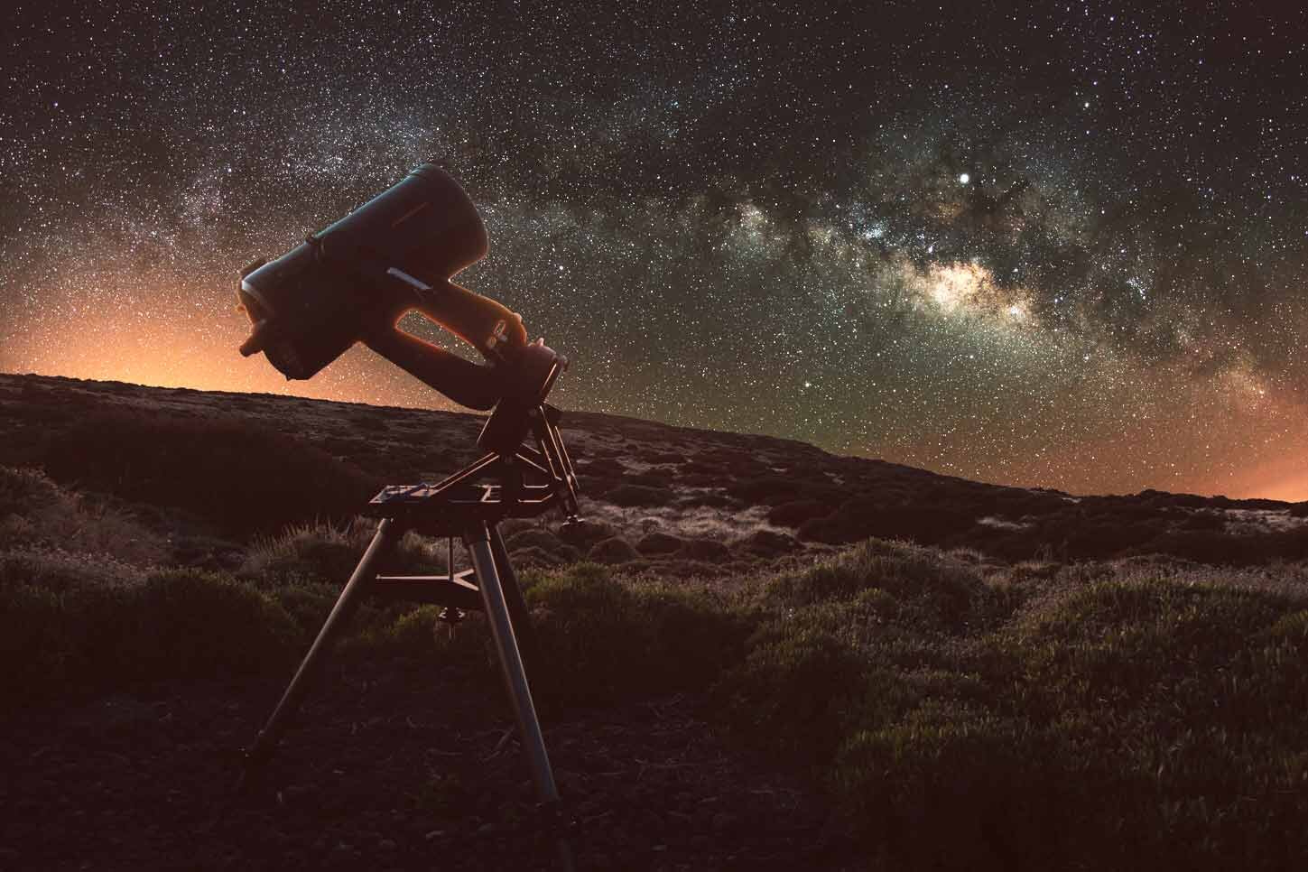 Tenerife is an excellent dark sky site offering star-studded views