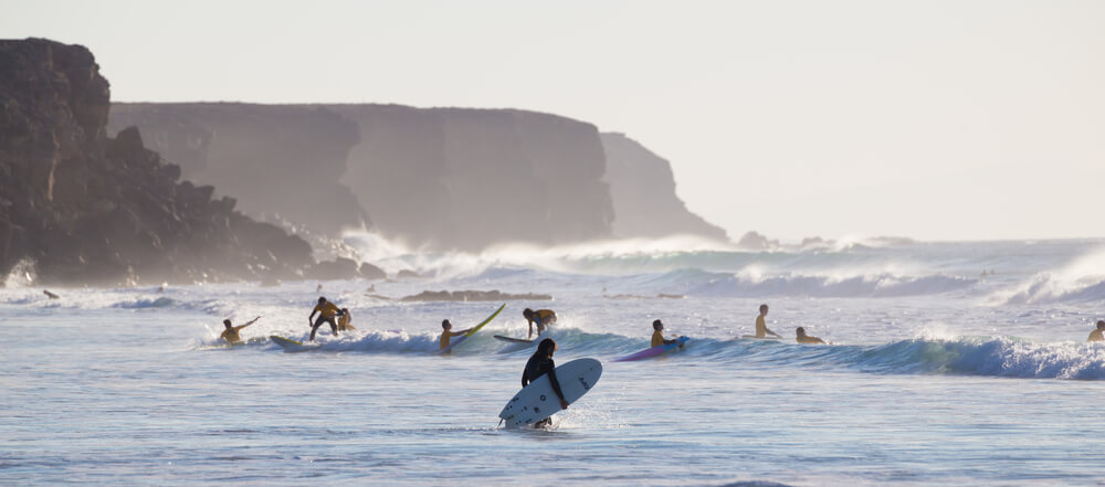 El Cotillo surf spots are some of the best on the island.