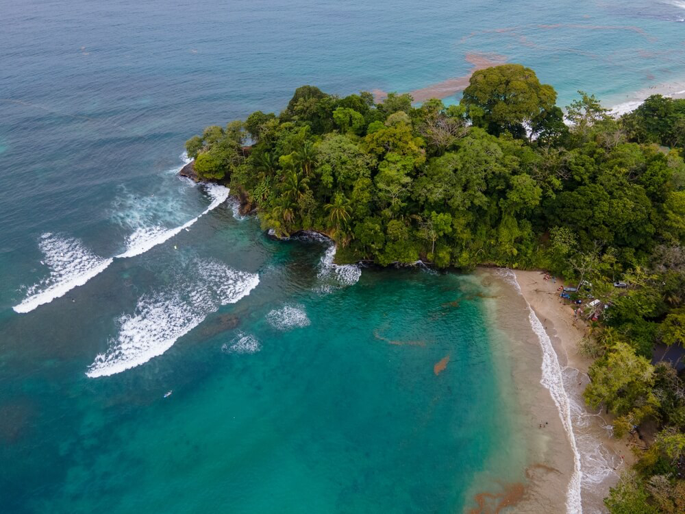 Surfen in der Karibik und Mittelamerika: Traumstrand in Costa Rica