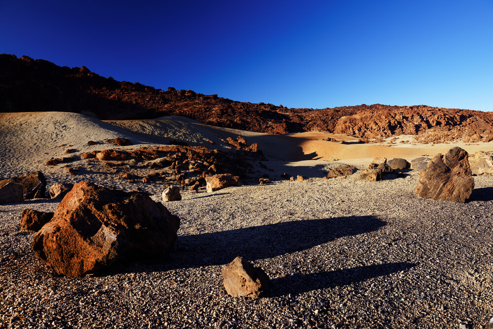 Die als "Mondlandschaft" bekannten Felsen im Teide-Nationalpark.