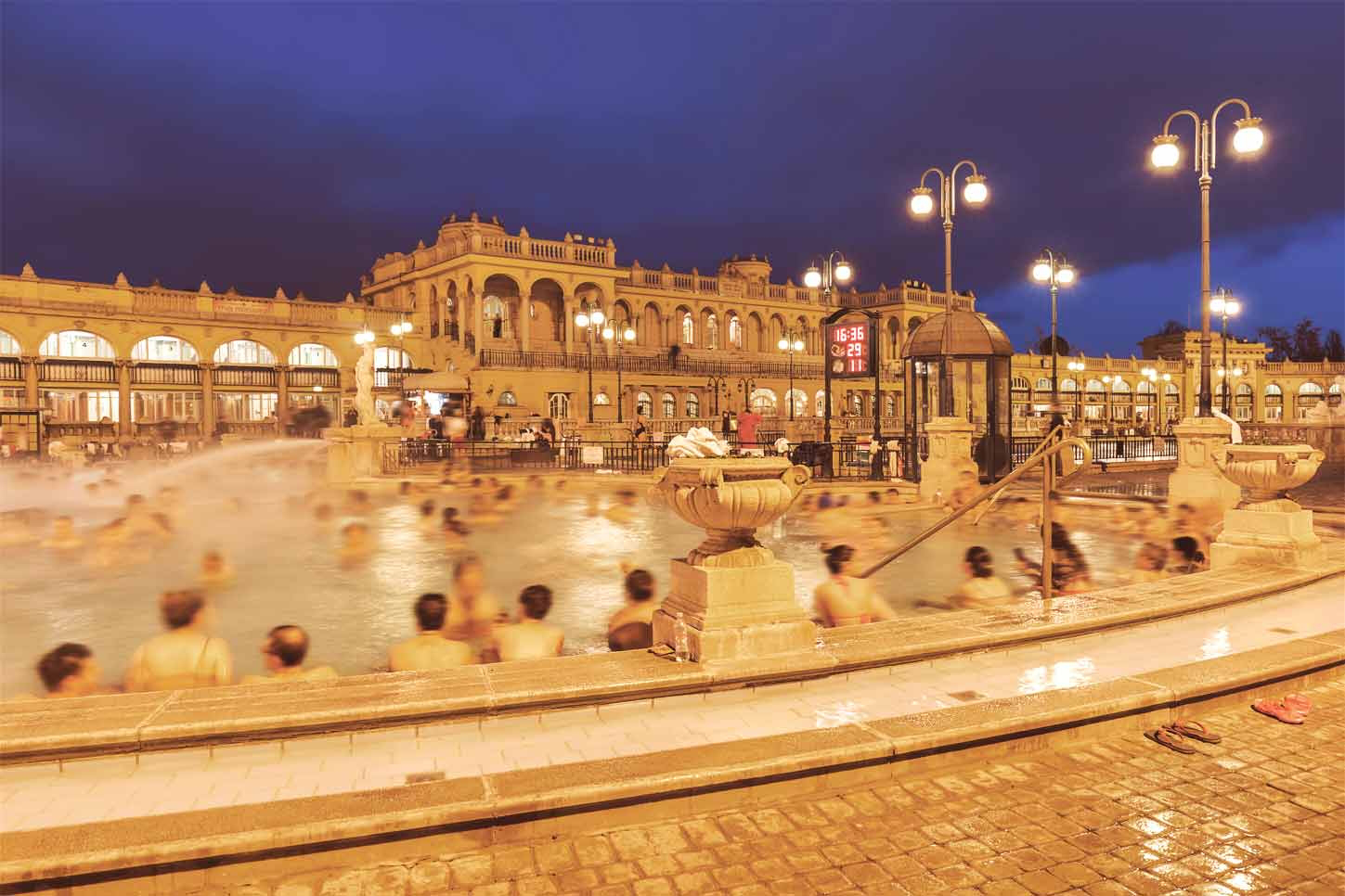 Das Rudas-Bad stammt noch aus der Zeit der osmanischen Herrschaft in Ungarn.