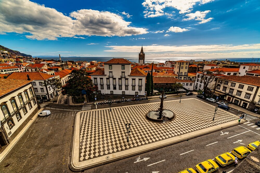 Funchal must-do: The Praça do Município, located in the heart of Funchal