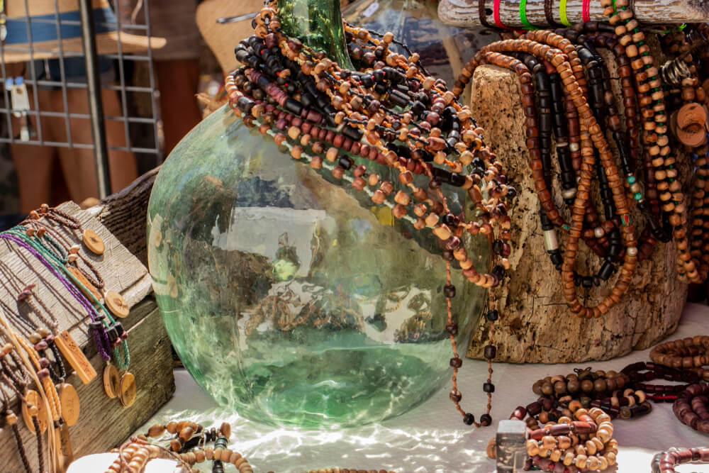 The hippie market of Las Dalias is one of the best things to do in Ibiza for fashion lovers.