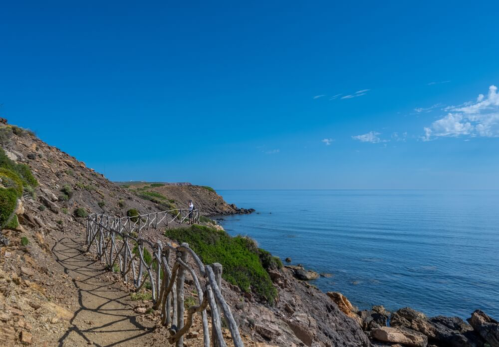 Camí de Cavalls: A rocky footpath overlooking the sea