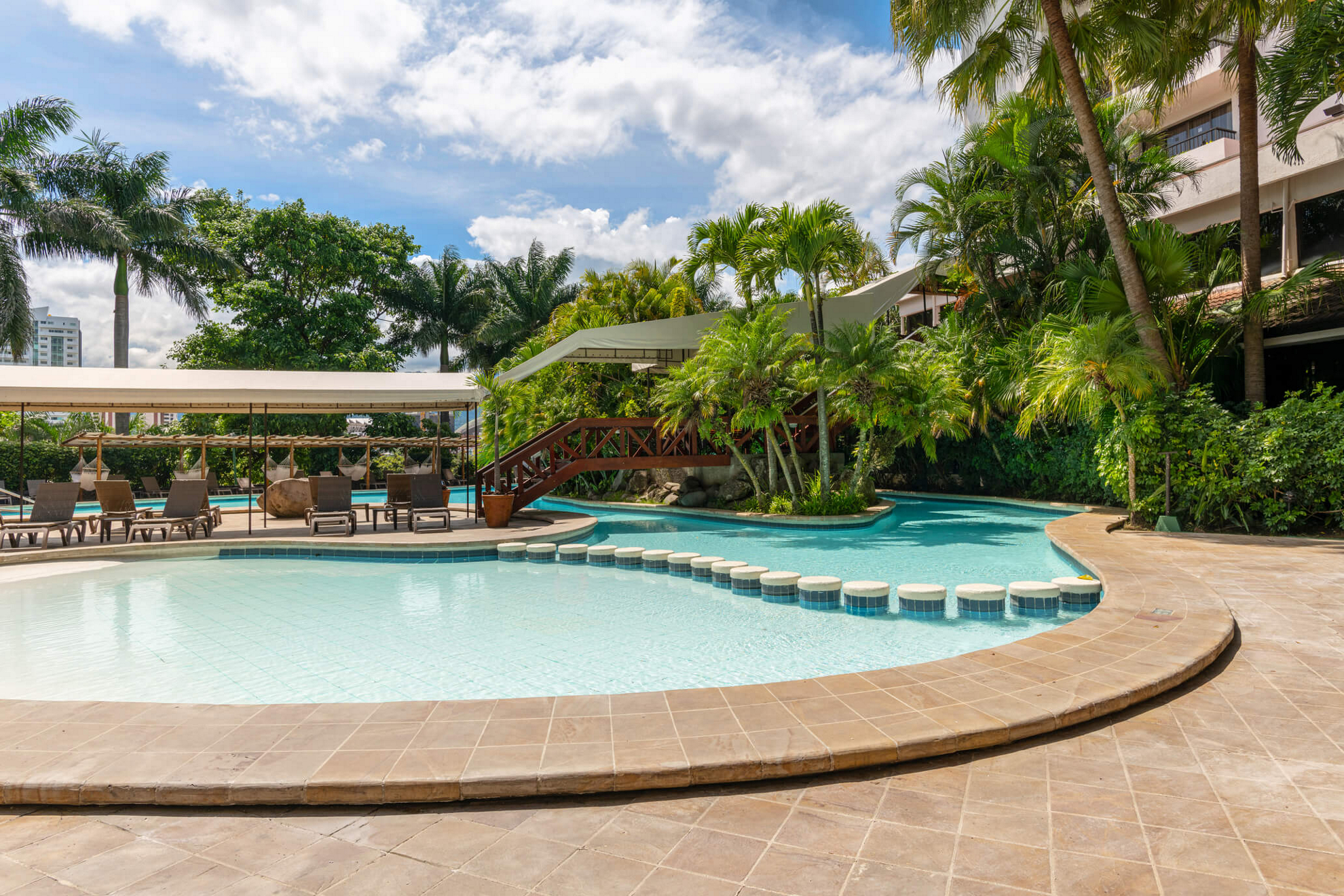 Where to stay in Costa Rica? At a hotel with a stunning pool.