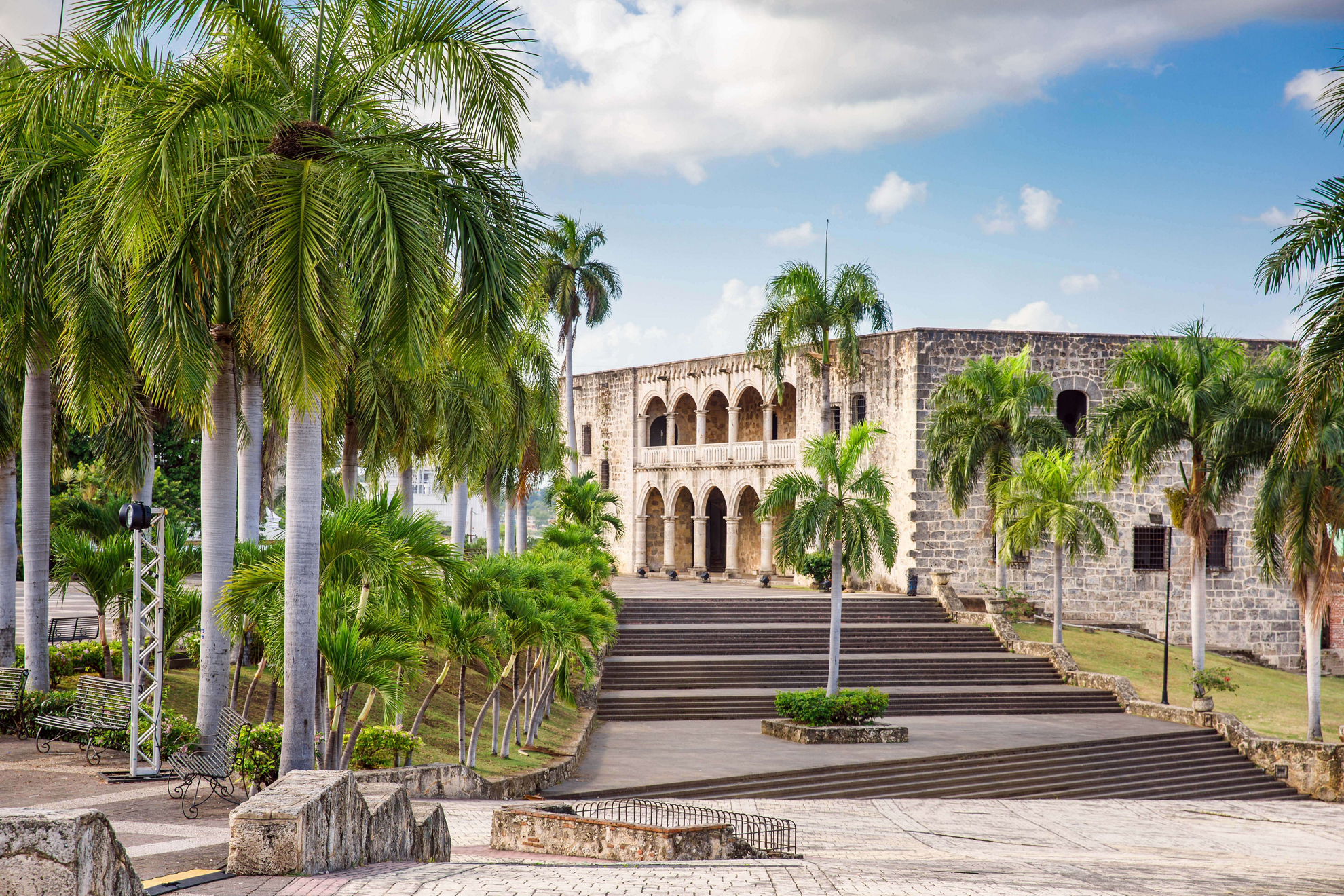 Things to do in Santo Domingo include visiting the Alcazar de Colón.