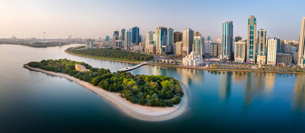 Al Majaz: A bird’s eye view of the Al Majaz waterfront in Sharjah