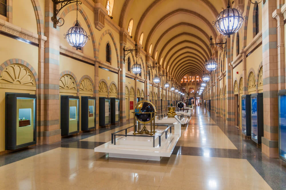 Things to do in Sharjah: Inside an exhibition hall of the Museum of Islamic Civilisation
