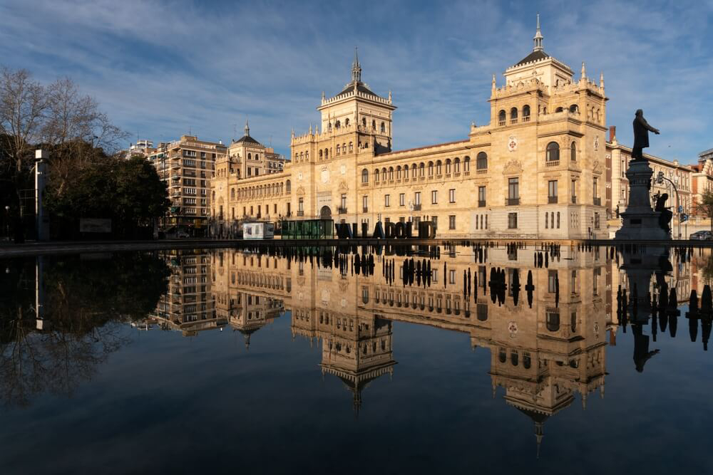Things to do in Valladolid: A view of the Plaza Zorilla in Valladolid Old Town