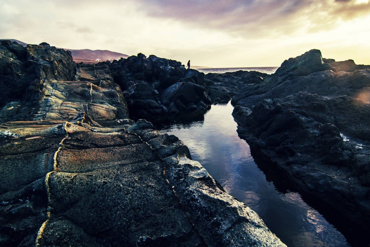 Lanzarote is full of interesting tide pools like Los Charcones near Playa Blanca.