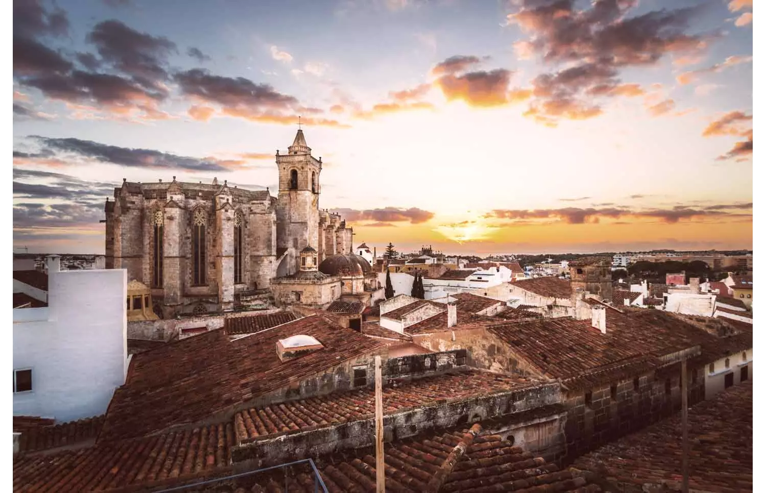 Tramonto a Minorca a Ciutadella, la zona più bella di Minorca