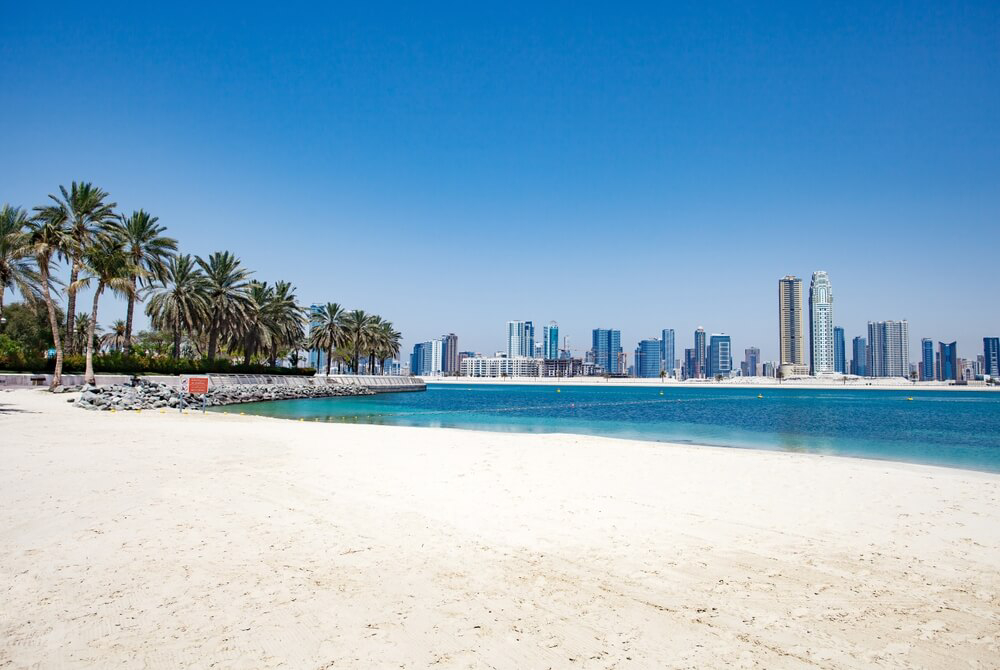 Das Emirat Sharjah ist für seine wunderschönen Strände bekannt