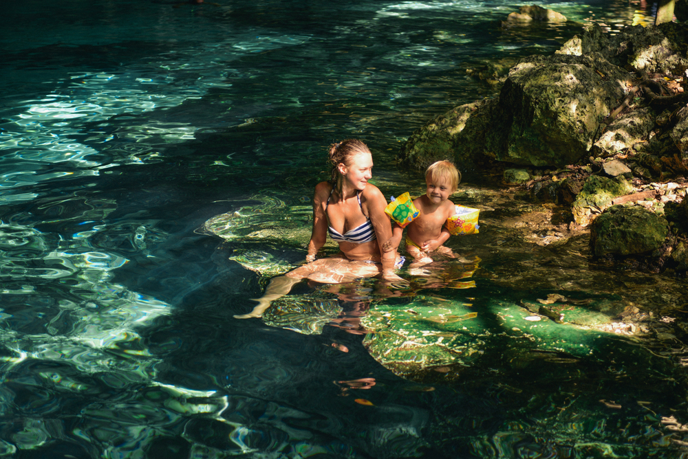 viaje a riviera maya con niños