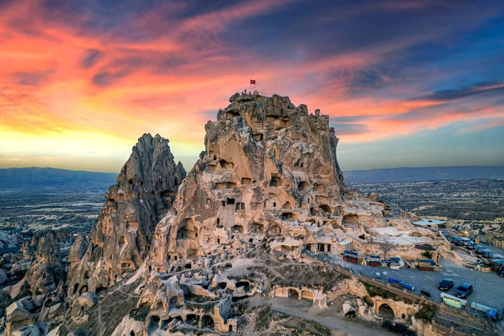 viaje a capadocia Uçhisar