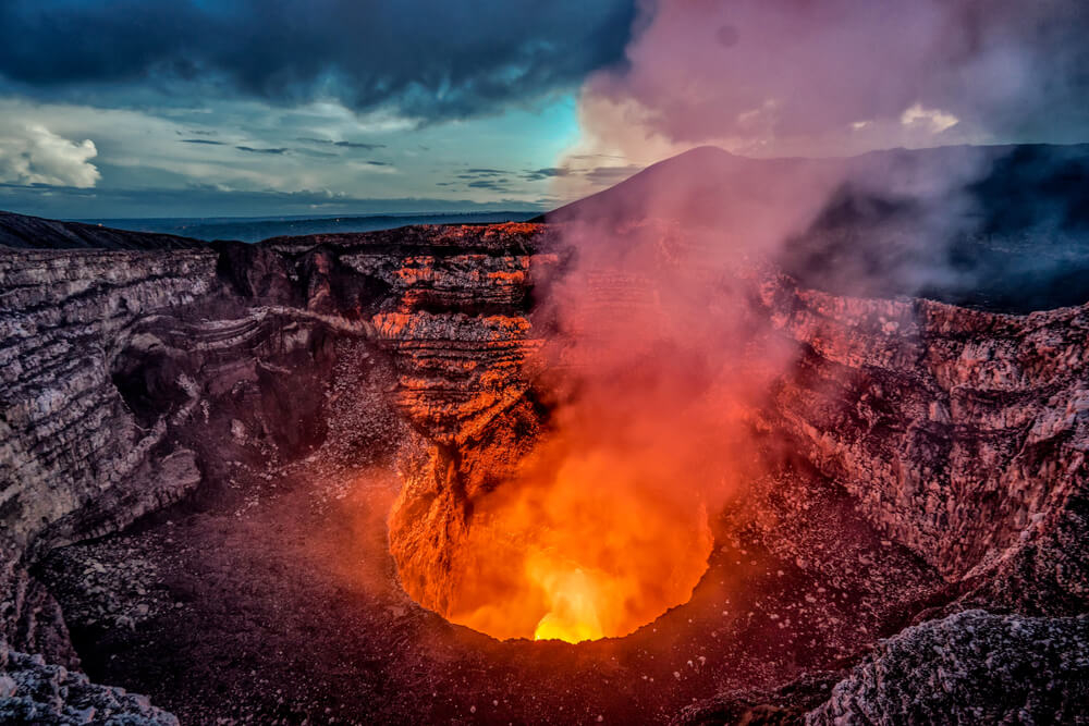 The Masaya Volcano is one of the most fascinating places to visit in Nicaragua 