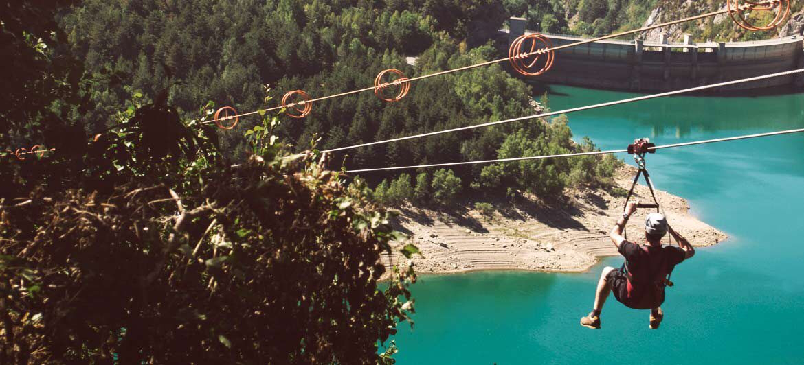 Die besten Seilrutschen der Welt sind nicht immer die schnellsten.