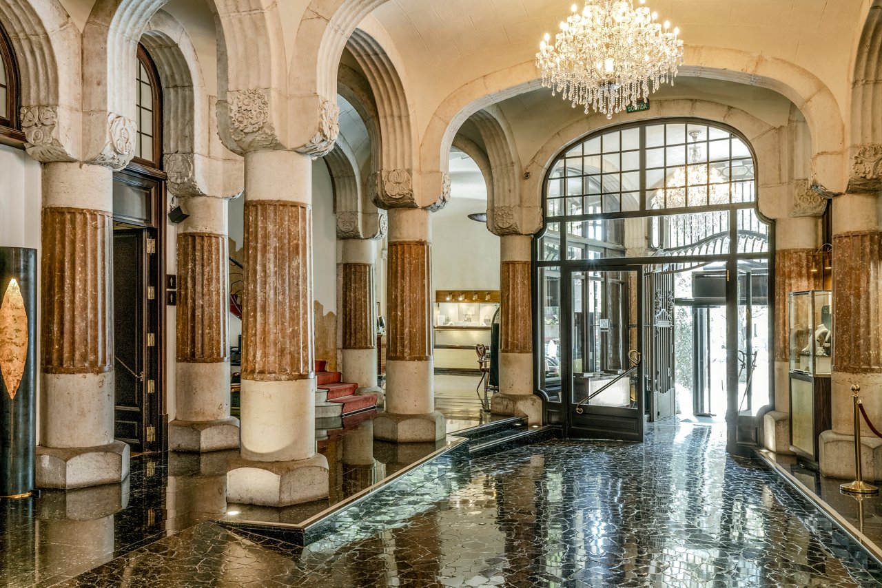 Vestíbul Entrada mirant a l'exterior