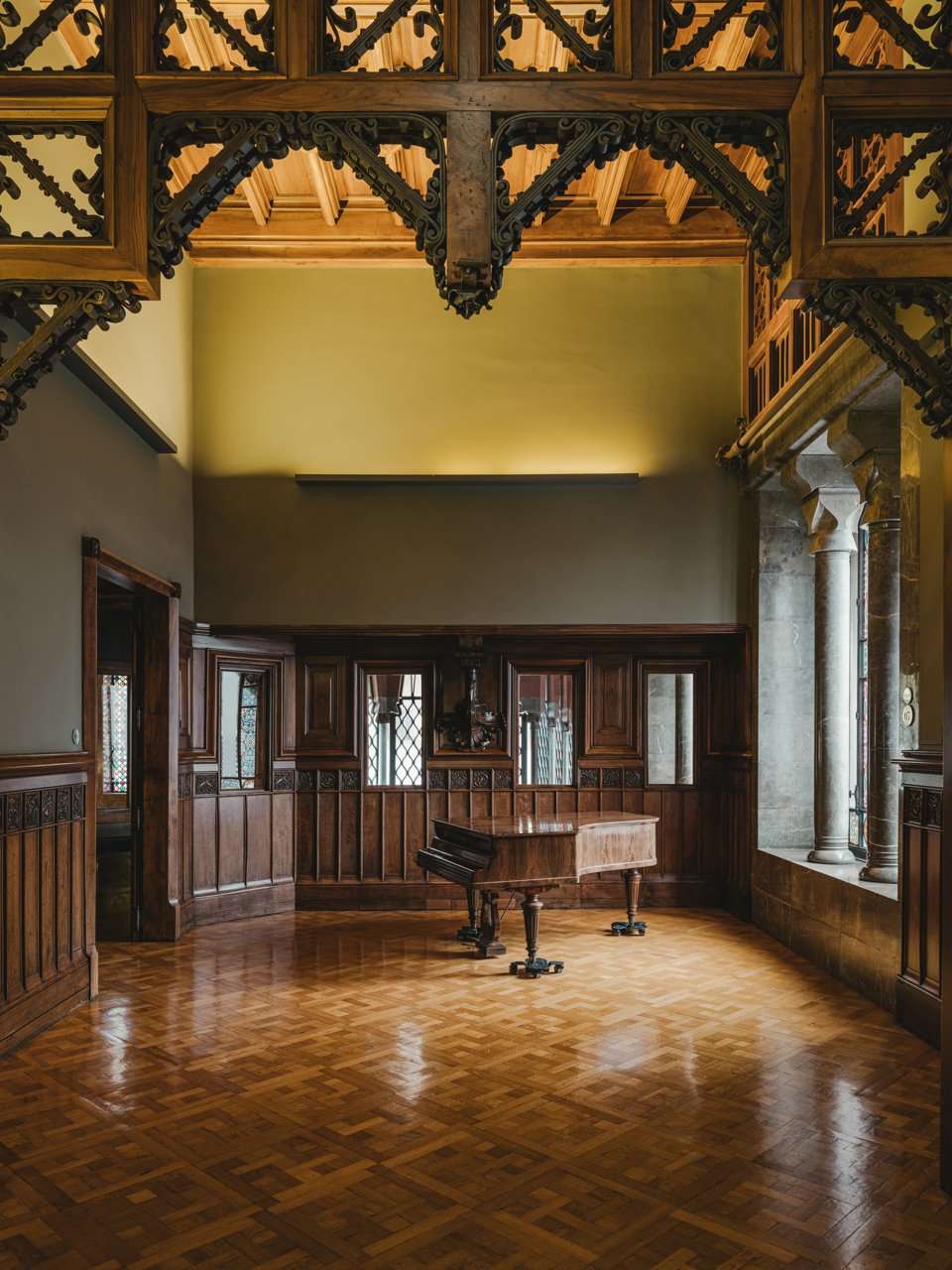 Sala piano Palau Güell 