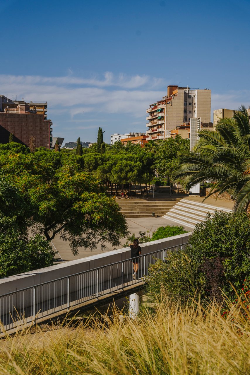 Vista del parc del Clot