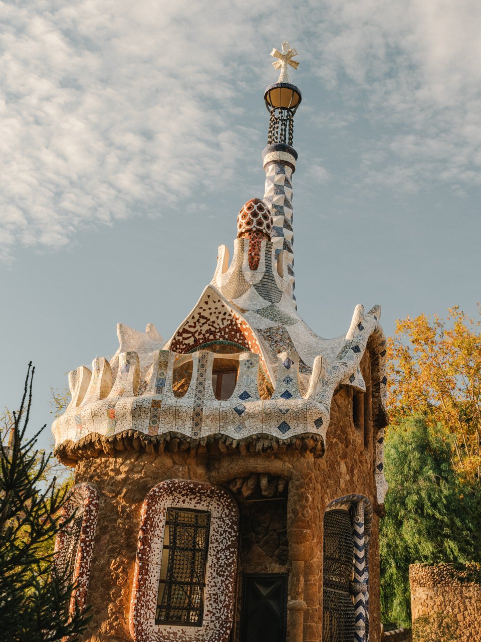 Pavelló lateral entrada Park Güell