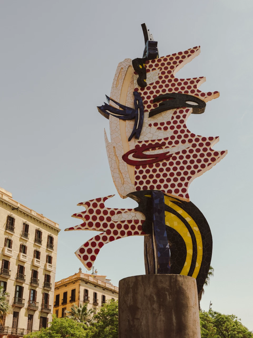 Cara de Barcelona (Face of Barcelona), Roy Lichtenstein