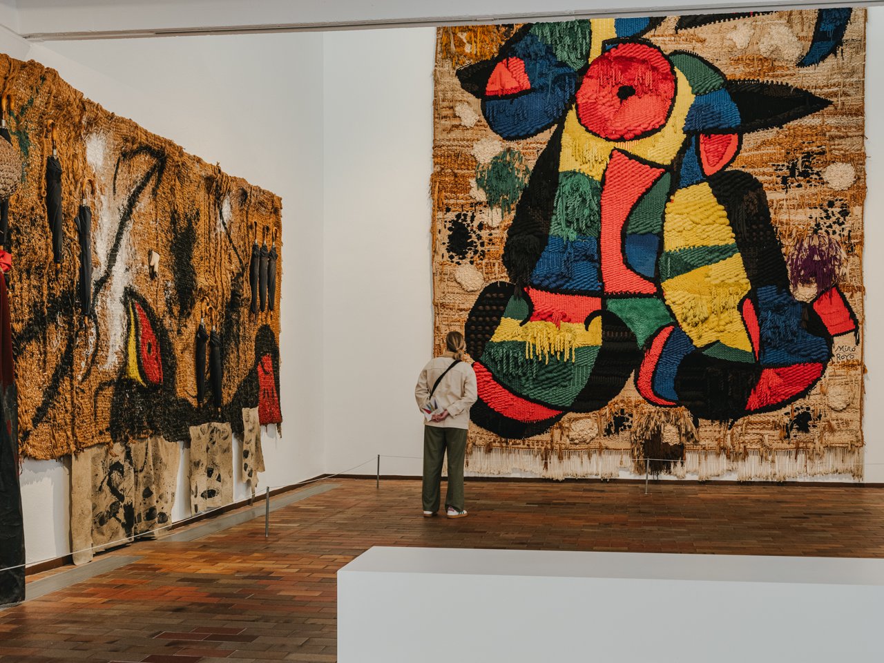 Tapissos a la Fundació Joan Miró
