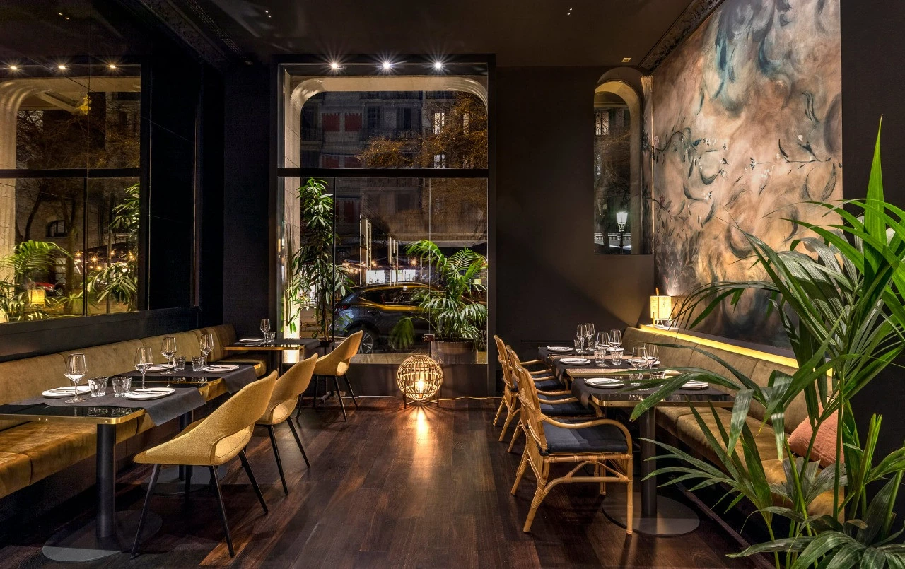 Cafè de l'Arquitecte. Hotel Casa Sagnier