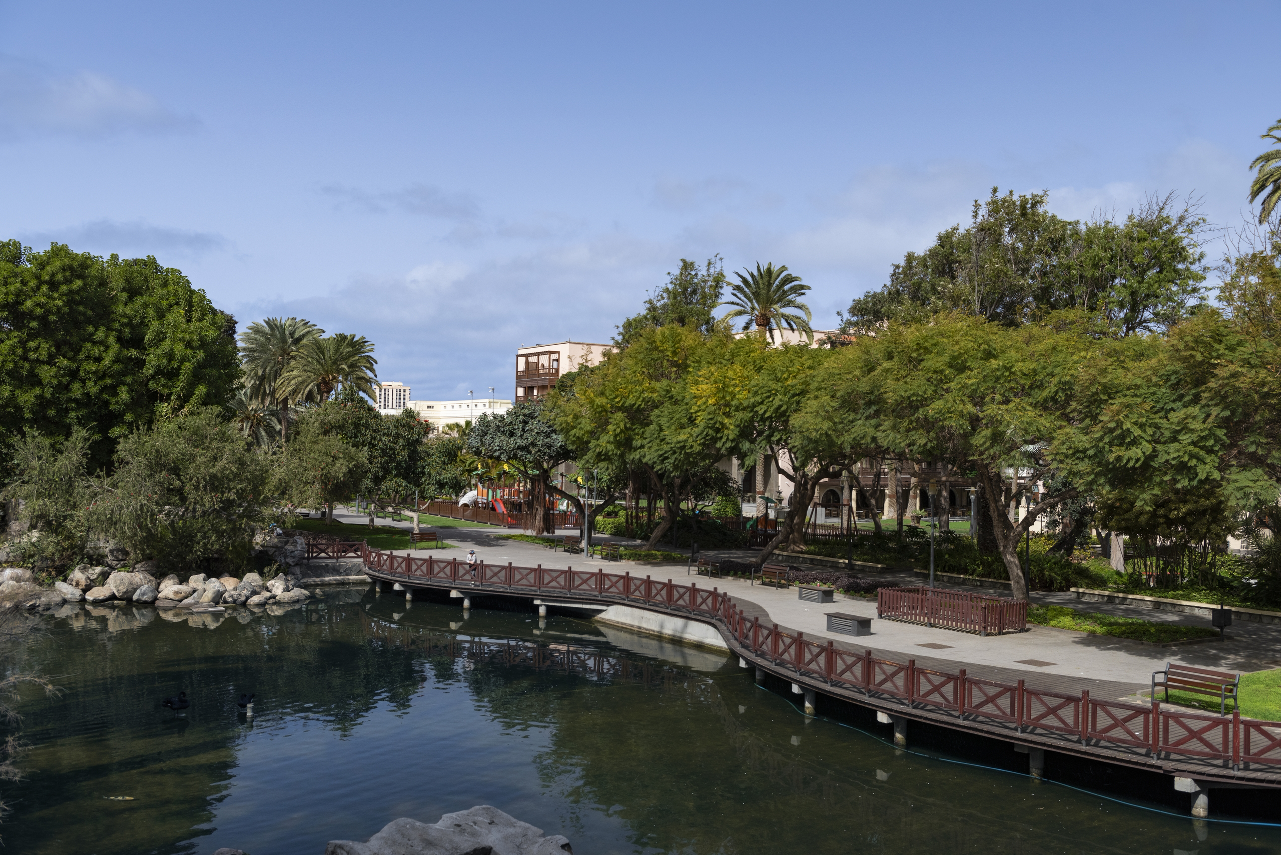 Las Palmas, Gran Canaria: Bird’s eye view of the city