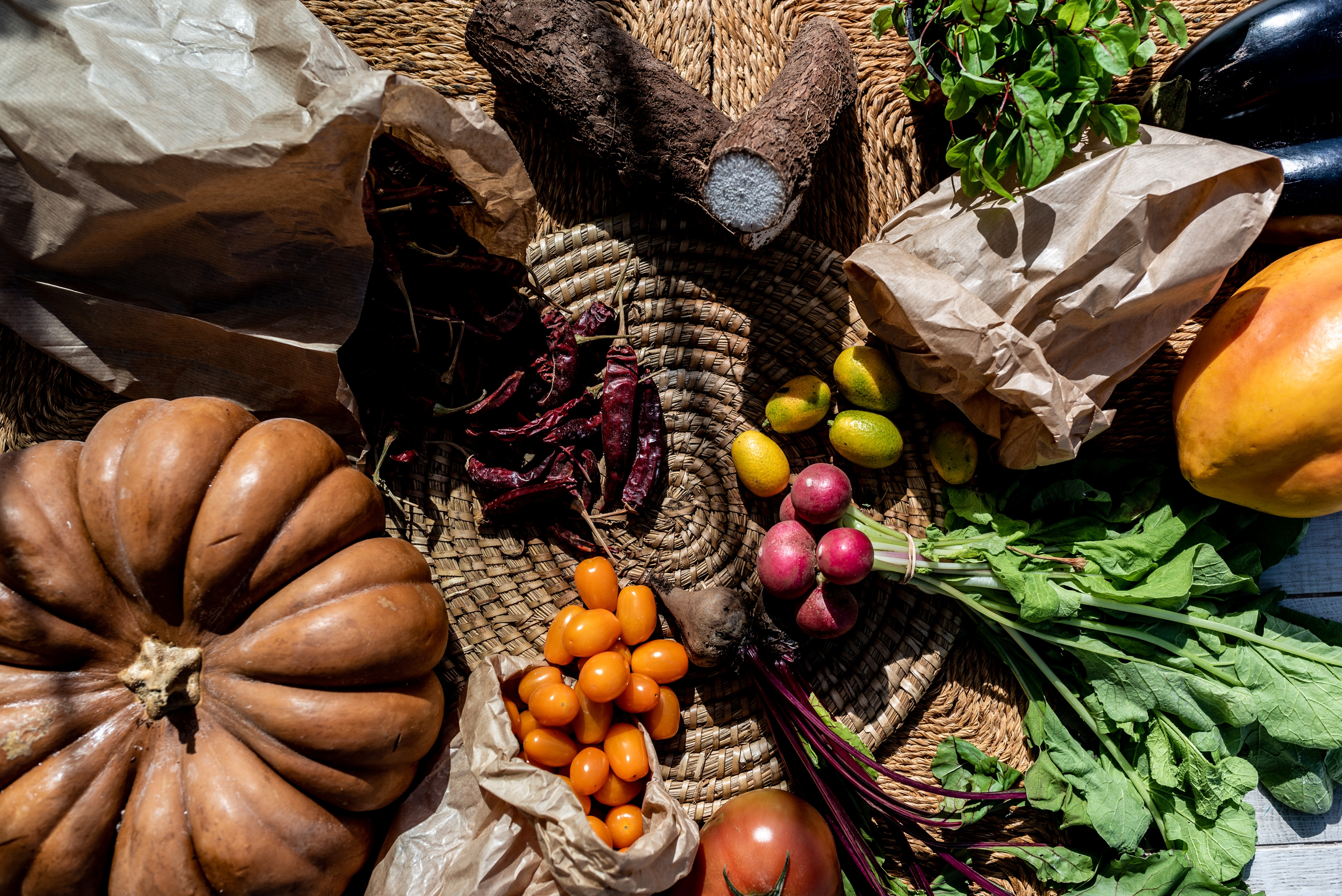 Local vegetables
