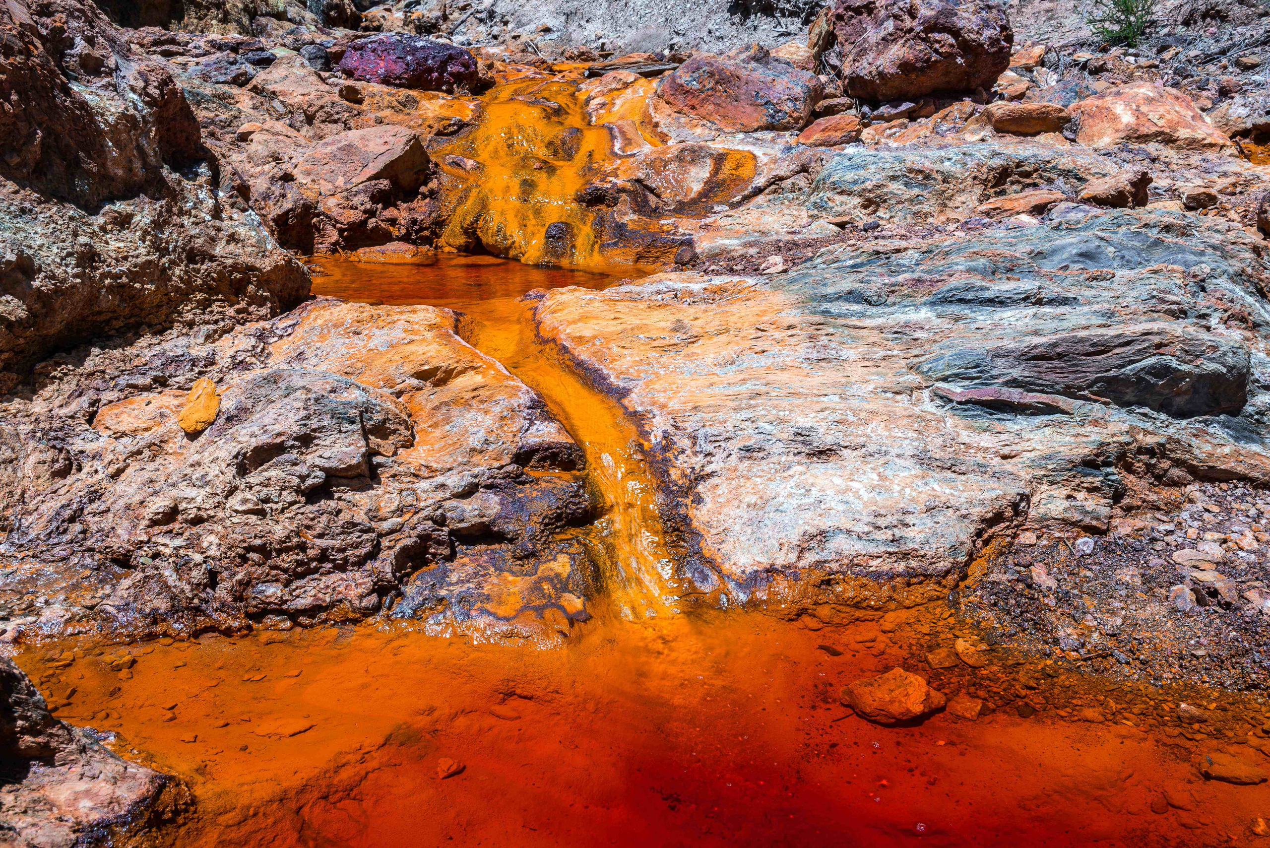 Andalusien Geheimtipps: der Río Tinto in Huelva.